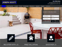 Tablet Screenshot of josephscott.net